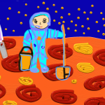 Космонавт на Луне.png Полякова Даша